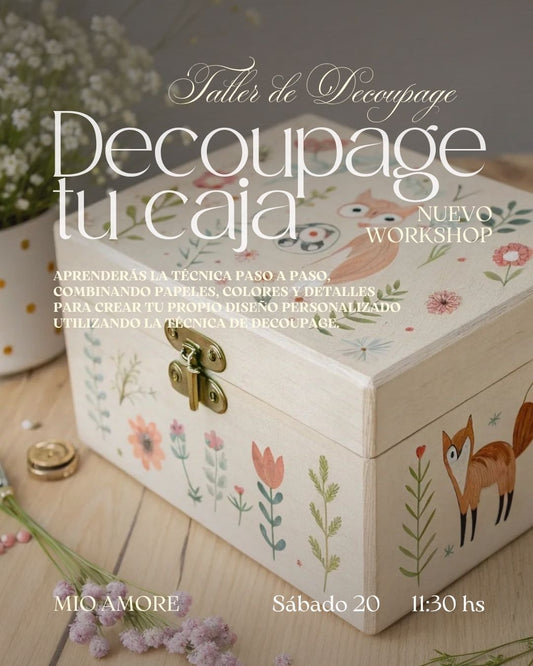 Taller de Decoupage