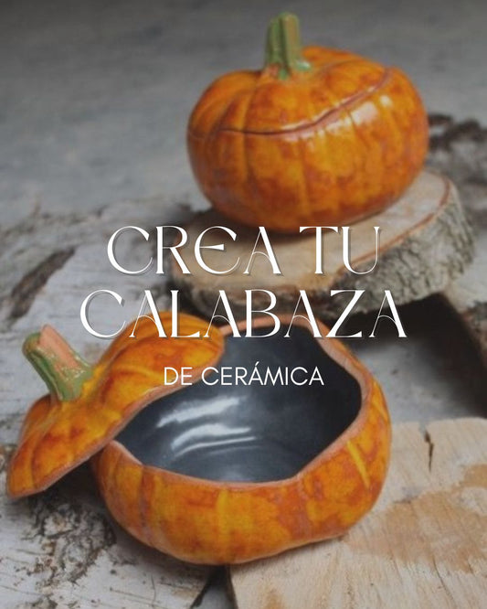 Crea tu Calabaza de Cerámica 🎃