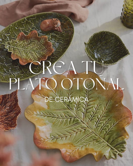 Crea tu Plato Otoñal de cerámica