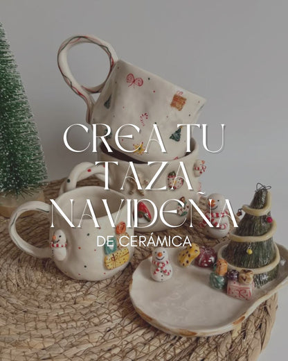 Taller Crea tu Taza Navideña de Cerámica