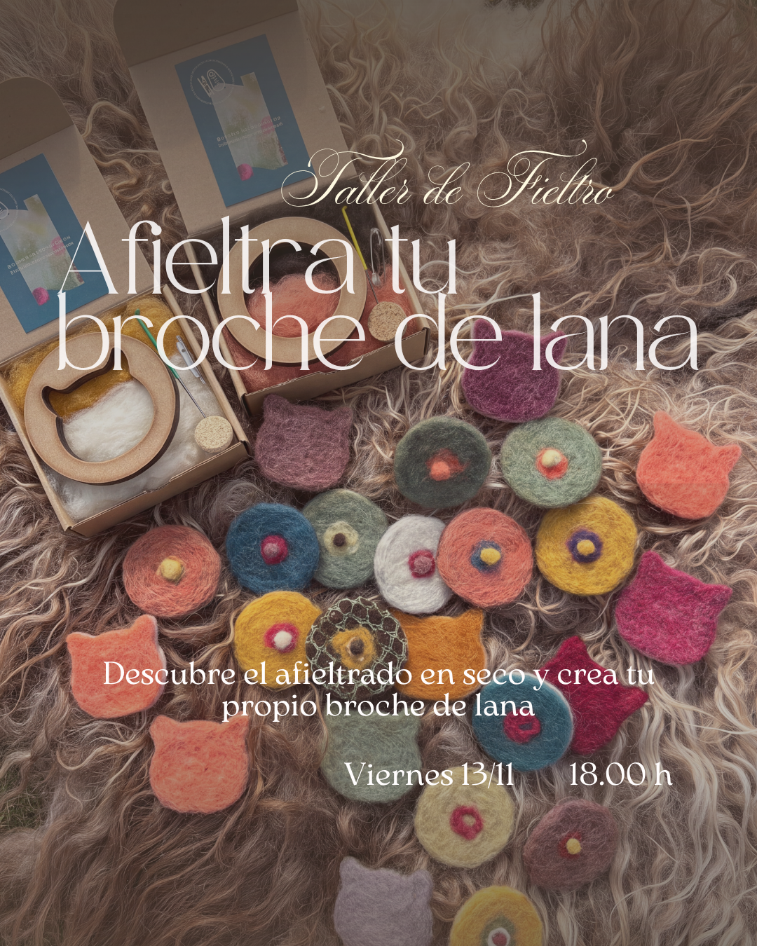 Afieltra tu broche de lana