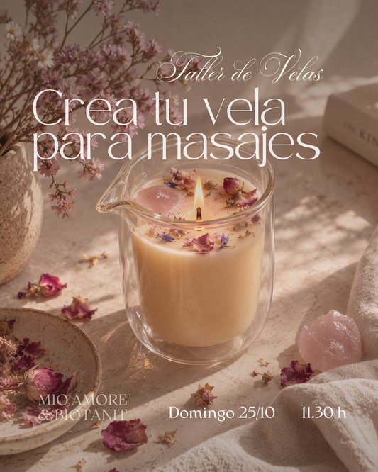 Taller de Velas para masajes