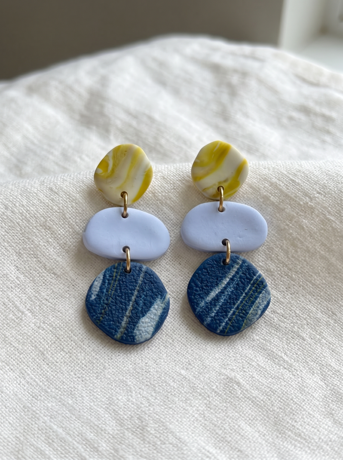 Pendientes Cora Azul