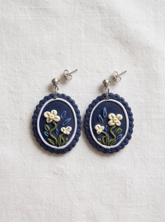 Pendientes Sofia Azul